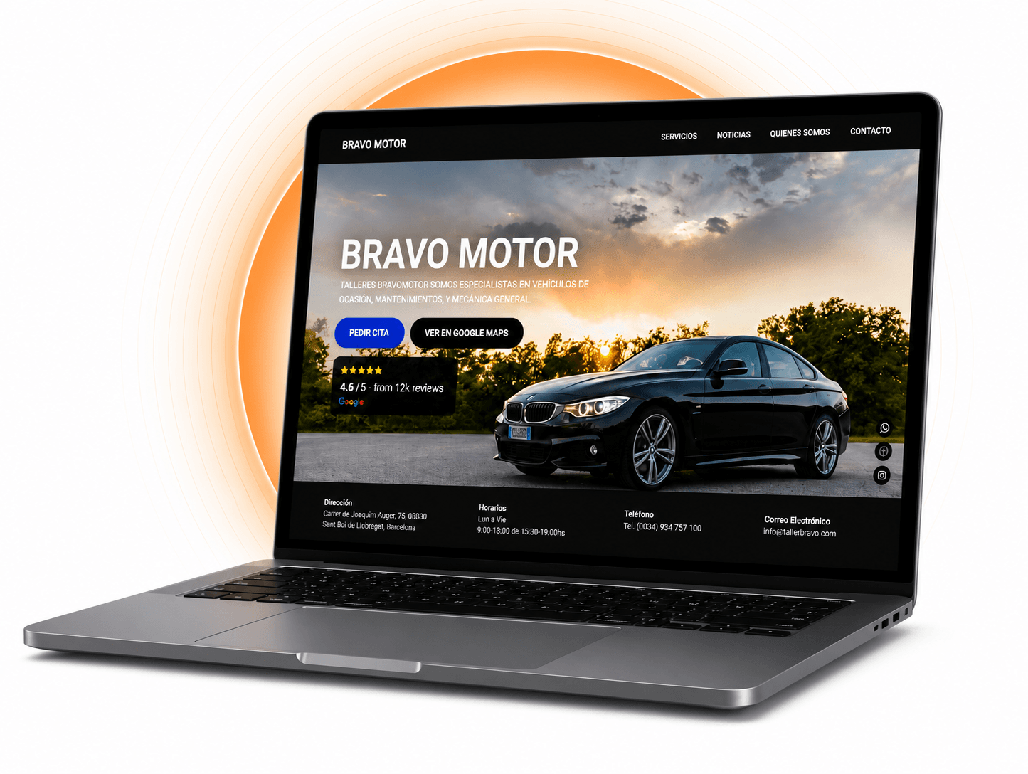 Web para taller mecánico