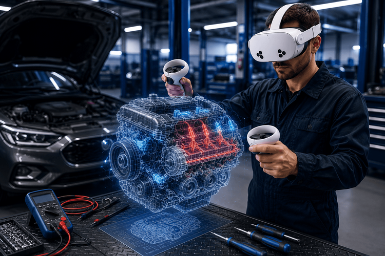 Diagnosi in ambito automotive con realtà aumentata